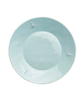Lot de 4 Plates à dessert bleu ABEILLE céramique  - Bleu turquoise clair