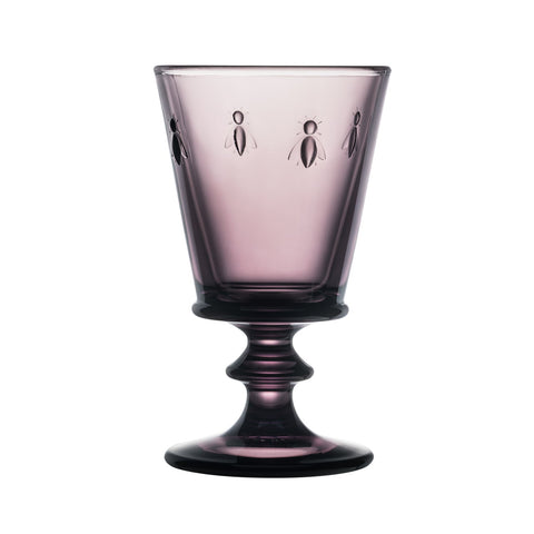 Set de 6 verres à vin Aubergine ABEILLE  - Aubergine