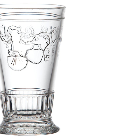 Set of 6 long drink glasses VERSAILLES - transparent