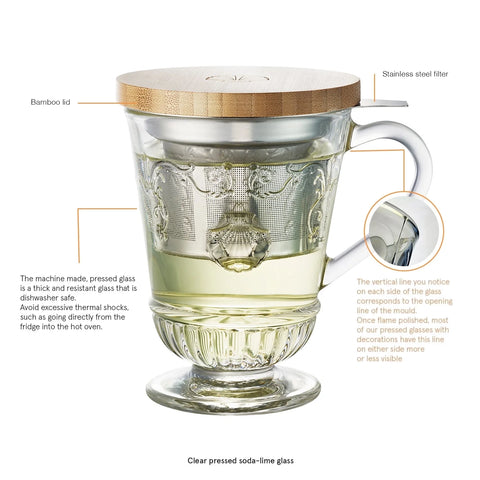 Set Tisaniere VERSAILLES 27cl