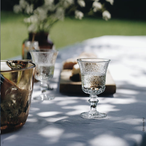 Set of 6 tumblers AMBOISE  - transparent