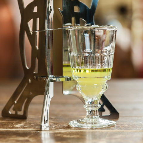 Set of 6 glasses ABSINTHE  - transparent