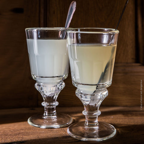 Set of 6 glasses ABSINTHE  - transparent