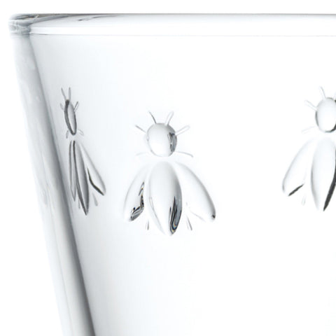 Set of 6 flutes ABEILLE  - transparent