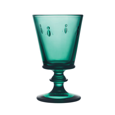 Set of 6 wine glasses ABEILLE Emerald  - Emerald