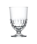 Set of 6 large glasses ARTOIS  - transparent