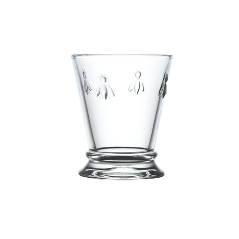 Set of 6 small tumblers ABEILLE  - transparent