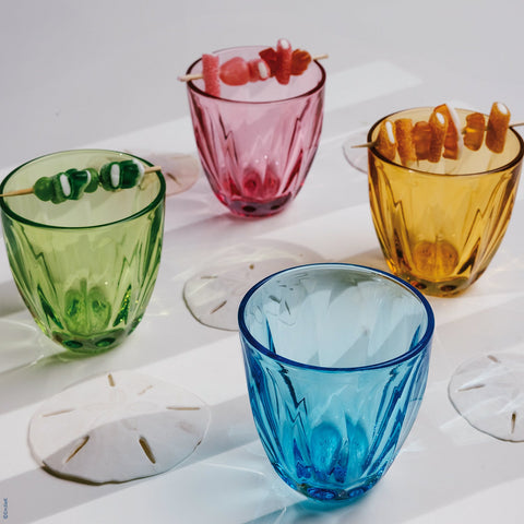 LILY Tumbler (set of 4) Colours 25cl