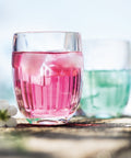 Set of 6 tumblers COTEAU  - transparent