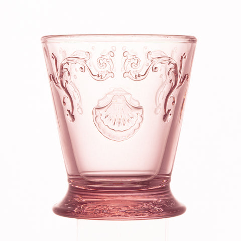 VERSAILLES FOOTED TUMBLER PINK 25CL
