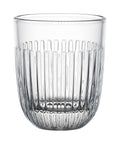 Set of 6 plain tumblers OUESSANT unis - transparent