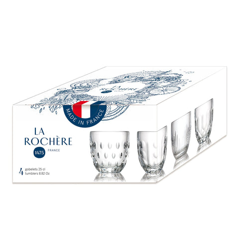 TROQUET Tumbler (set of 4 assorted patterns)