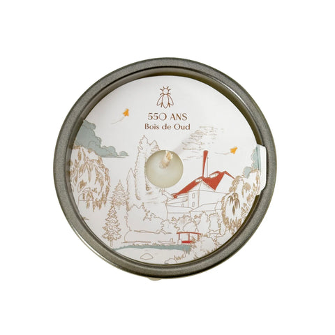 550 Year Anniversary Golden Candle