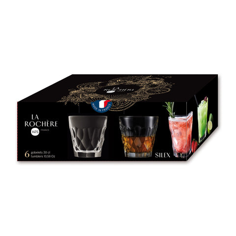 Set of 6 tumblers SILEX  - transparent